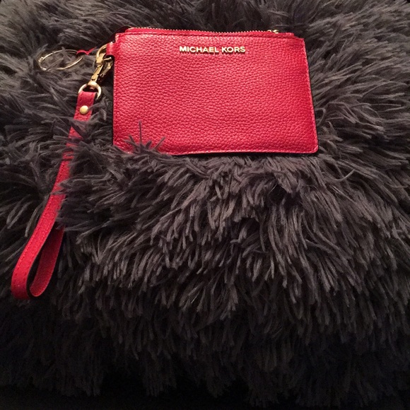 MICHAEL Michael Kors Handbags - A Bright Red Keychain or coin purse MICHAEL Michael Kors Handbags - A Bright Red Keychain or coin purse